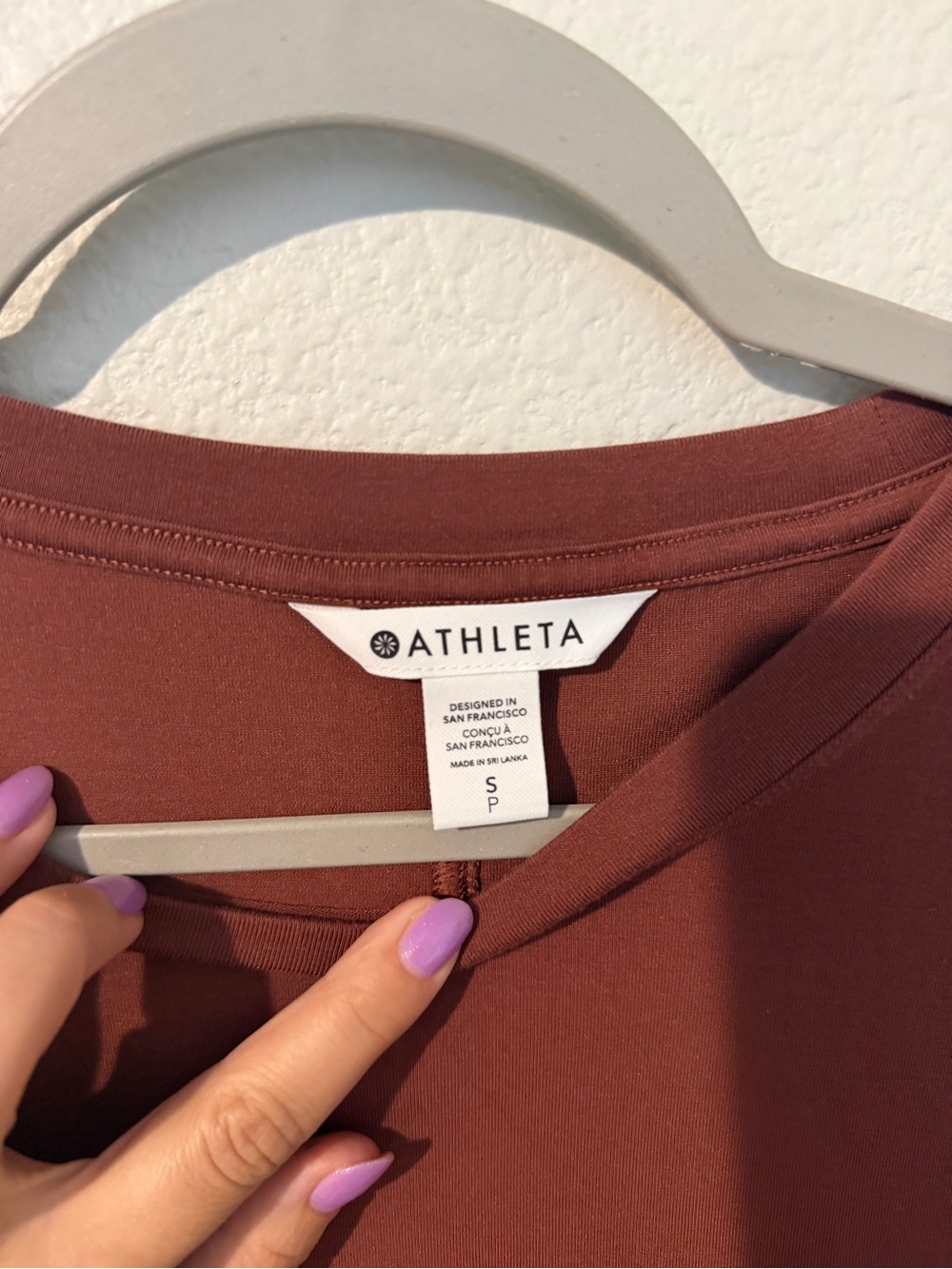 Athleta Women's Brick Short Sleeve Crewneck Top - Picture 2 of 7